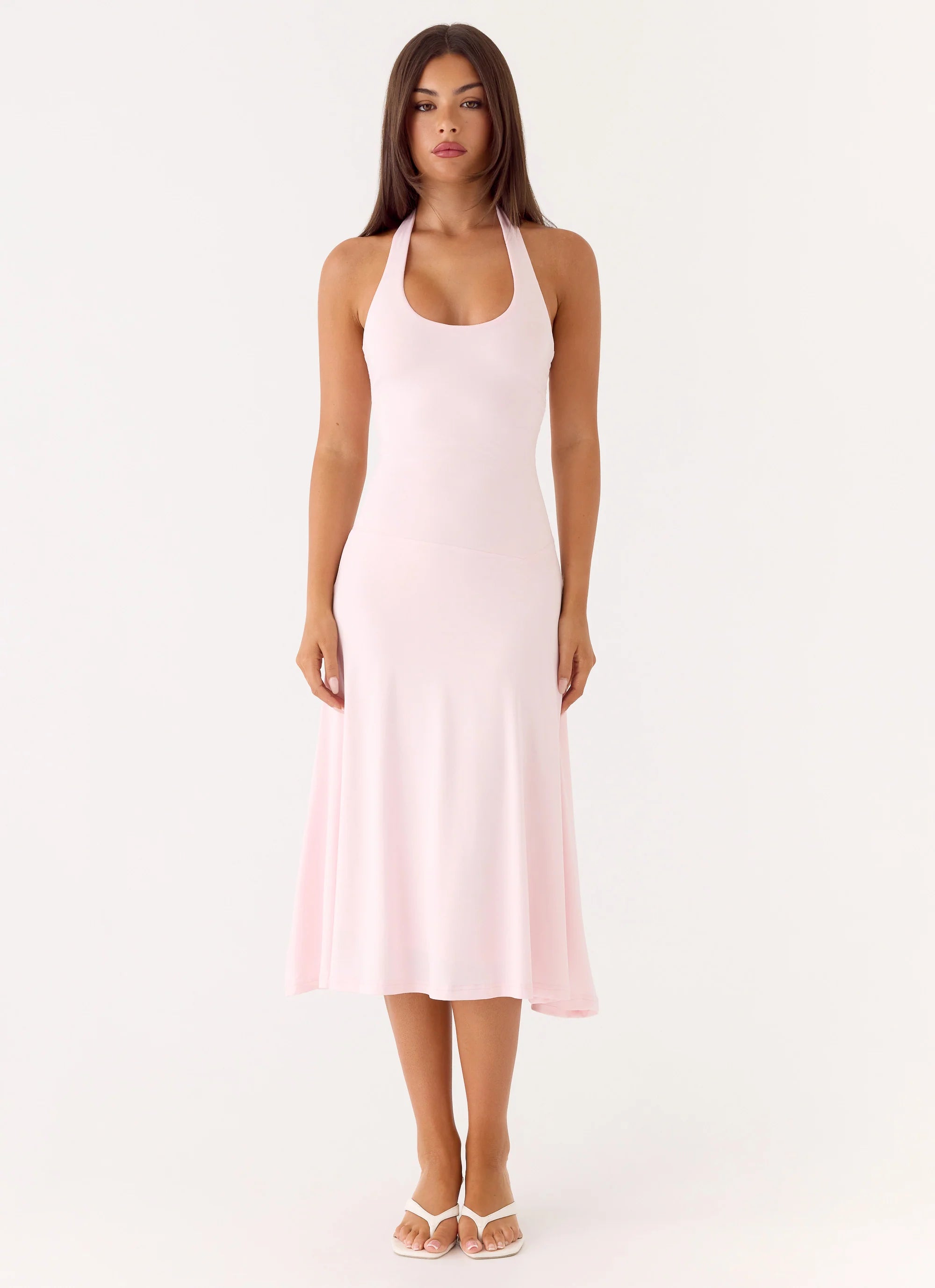 Klyne Midi Dress - Pink
