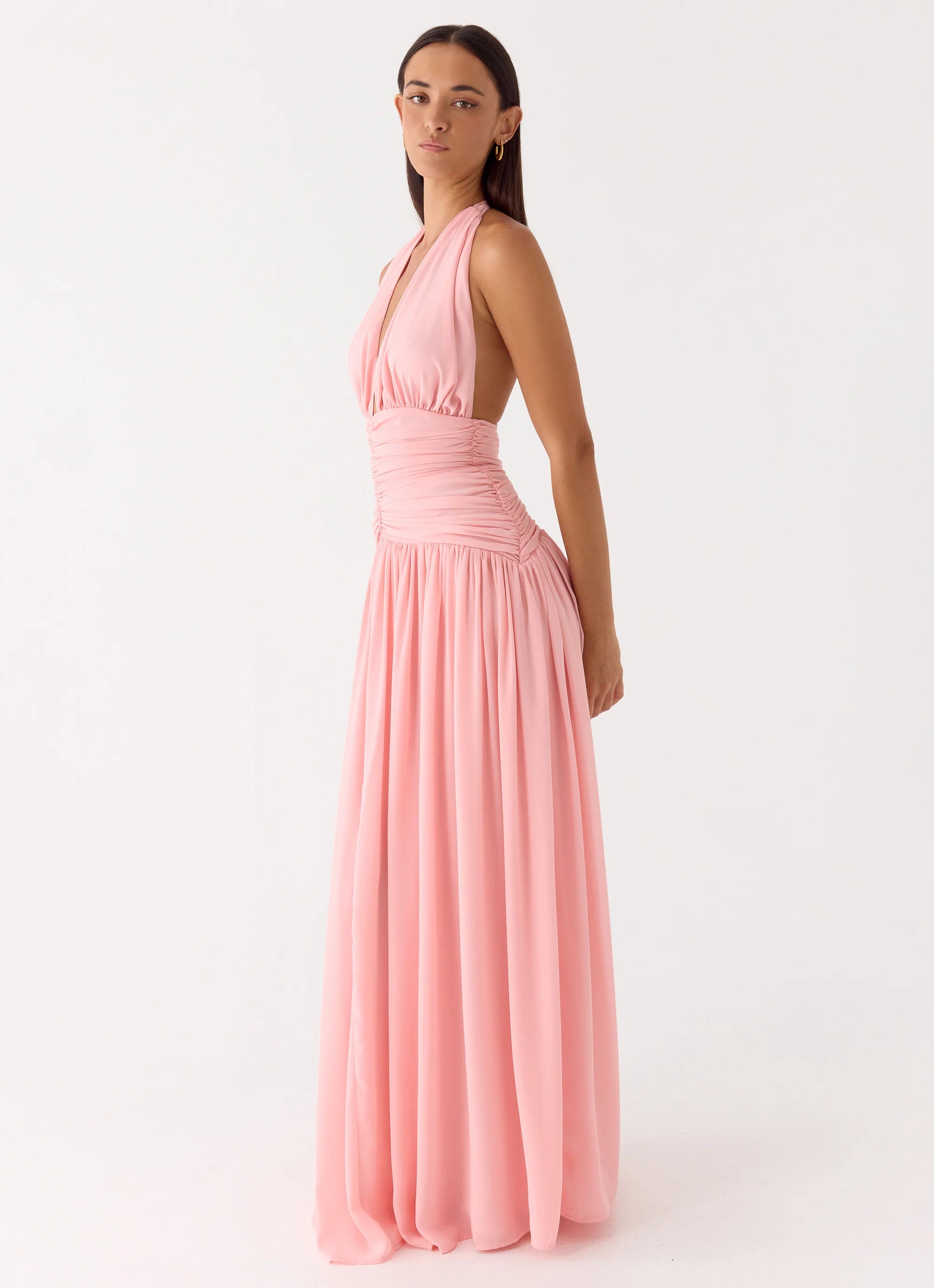 Jimena Maxi Dress - Peach