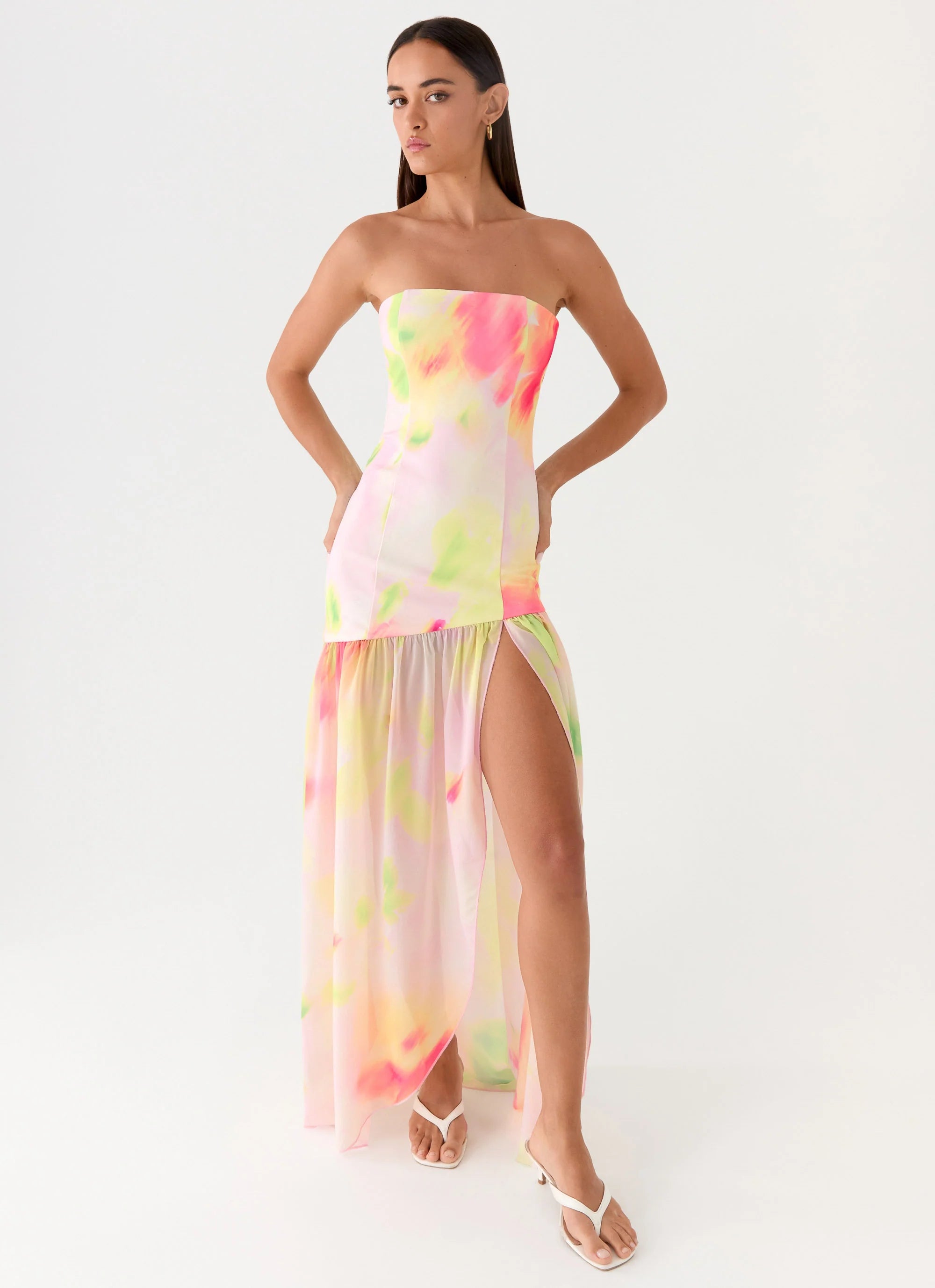 Shape Of Love Maxi Dress - Floral Romance
