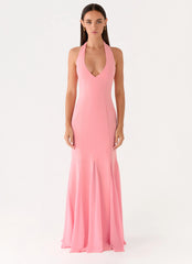 Girl Talk Maxi Dress - Pink